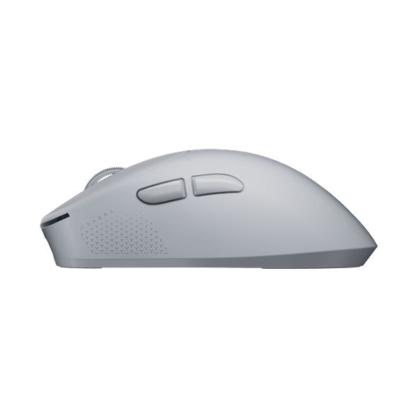 SABRE v3 PRO PureVector Ultralight Wireless Ergo Gaming Mouse - White