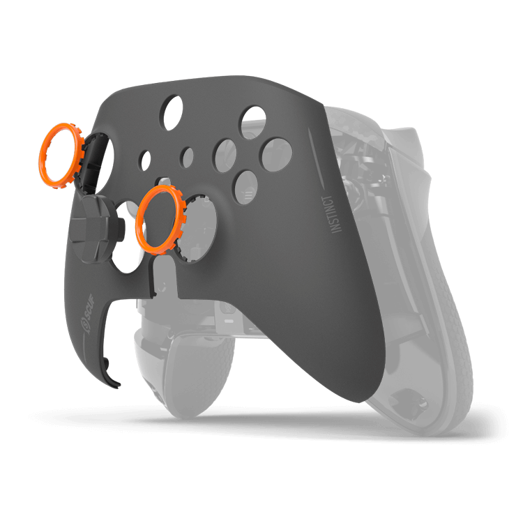 SCUF Instinct Steel Gray  Faceplate Kit