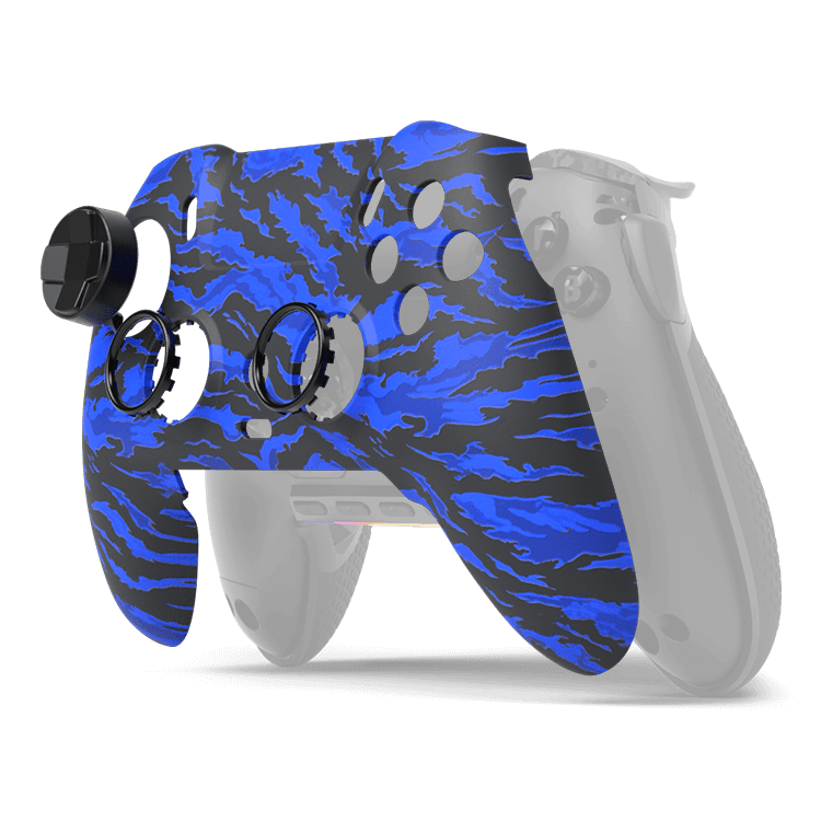Envision Tigerstripe Blue Faceplate Kit